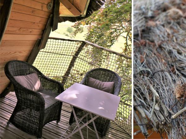 Cabane Perchee Dans Les Arbres Saint-Hilaire-en-Morvan 外观 照片