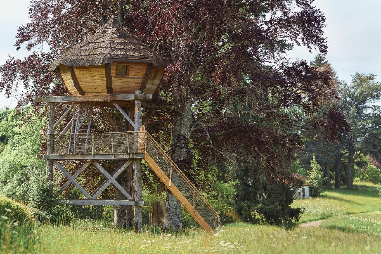 Cabane Perchee Dans Les Arbres Saint-Hilaire-en-Morvan 外观 照片